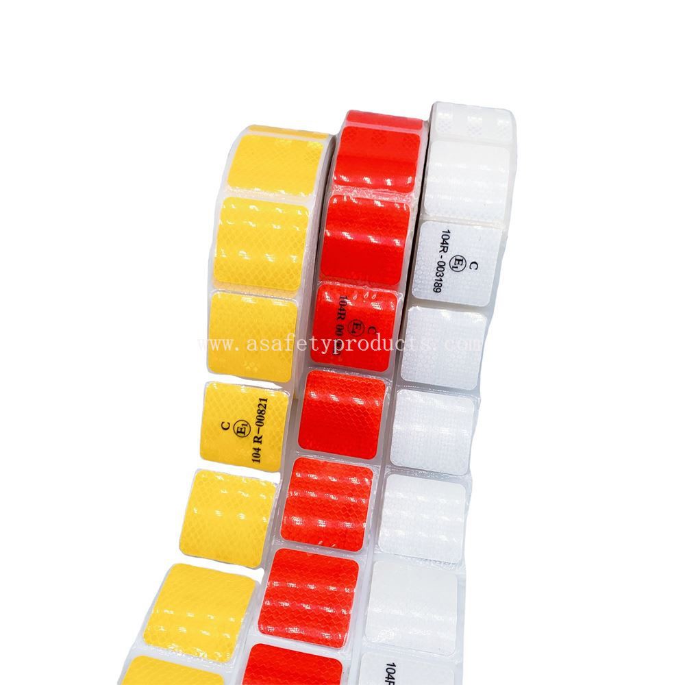 PET material road safety marking tape